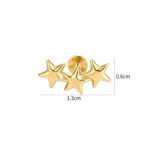 Piercing sterretjes