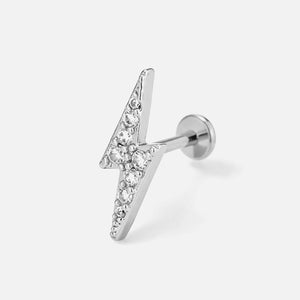 Piercing zirkonia bliksem