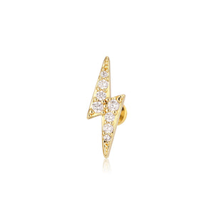 Piercing zirkonia bliksem