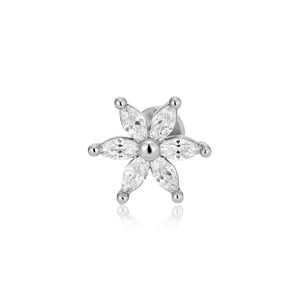 Piercing zirkonia bloem