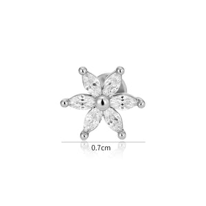 Piercing zirkonia bloem