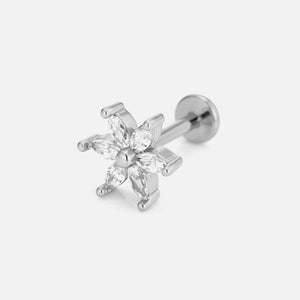 Piercing zirkonia bloem