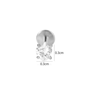 Piercing zirkonia hart