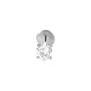 Piercing zirkonia hart