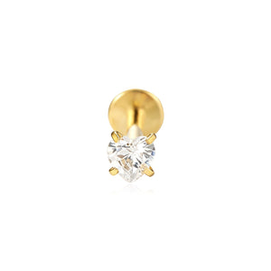 Piercing zirkonia hart