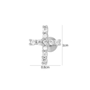 Piercing zirkonia kruis