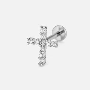 Piercing zirkonia kruis