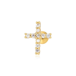 Piercing zirkonia kruis