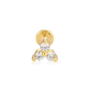 Piercing zirkonia trio