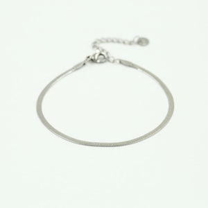 Platte armband 2mm