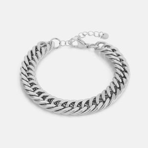 Platte Cuban armband 10mm