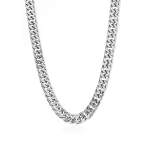 Platte Cuban ketting 10mm