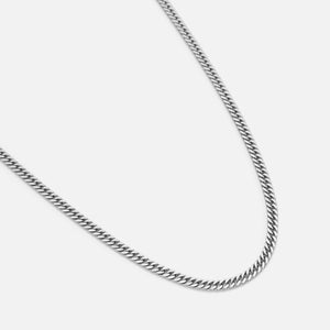 Platte Cuban ketting 4mm