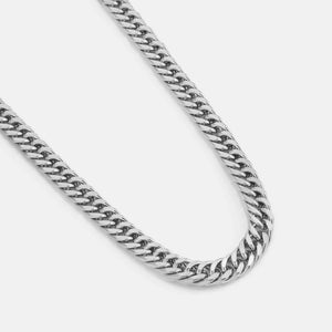 Platte Cuban ketting 8mm
