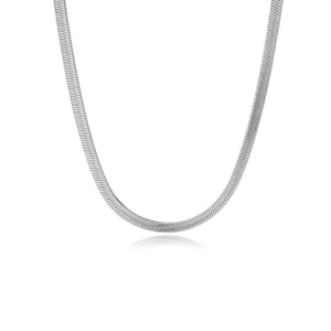 Platte ketting 2mm
