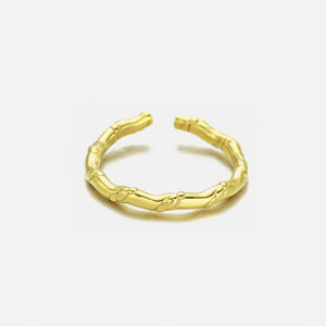 Ring bamboe - Goud