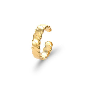 Ring croissant goud