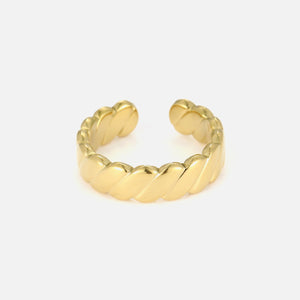 Ring croissant goud