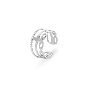 Ring drielaags kruis