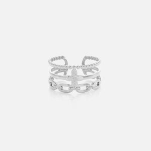 Ring drielaags kruis