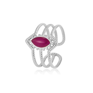 Ring drielaags natuursteen