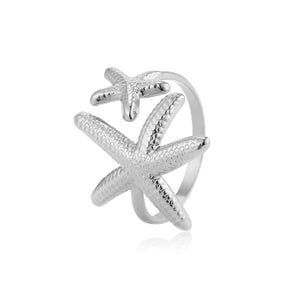 Ring dubbele zeester