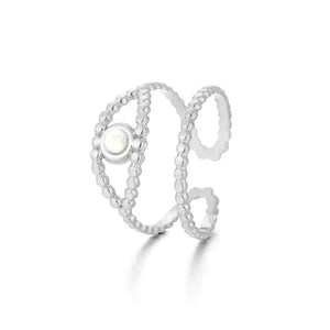 Ring eye white