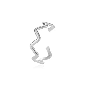 Ring fancy curved