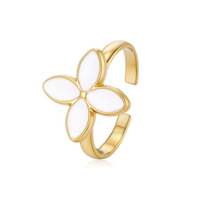 Ring gekleurde bloem