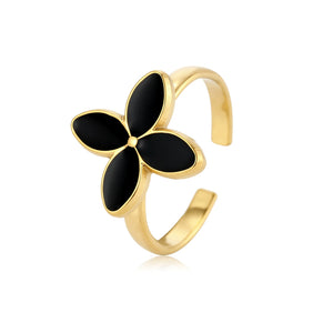 Ring gekleurde bloem