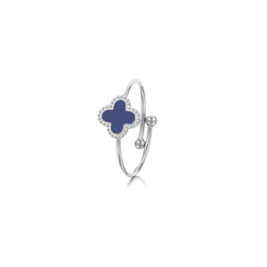 Ring klaver blue