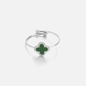 Ring klaver green