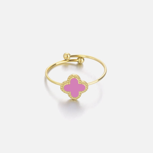 Ring klaver pink