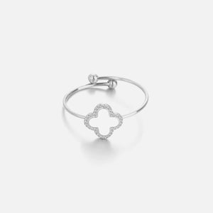 Ring klaver white