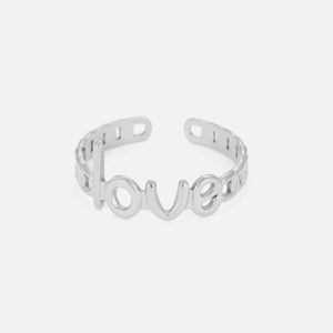 Ring LOVE - Zilver