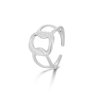 Ring lux zilver