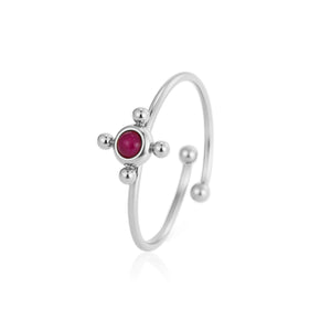 Ring minimalistische steen