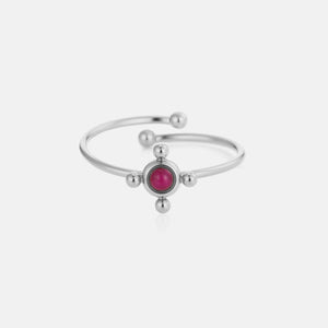 Ring minimalistische steen