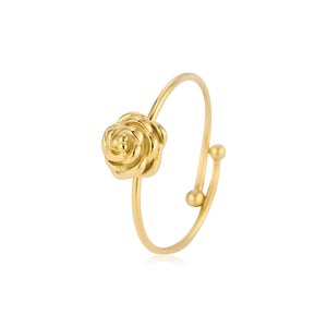 Ring roos goud