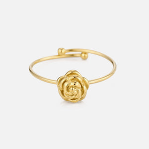 Ring roos goud