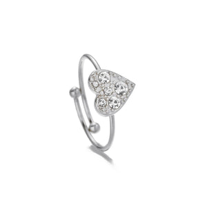 Ring steentjes hart