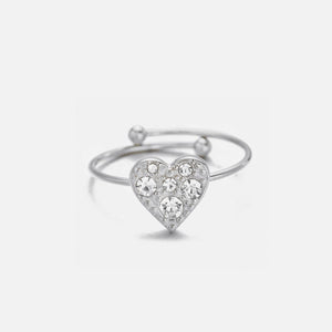 Ring steentjes hart