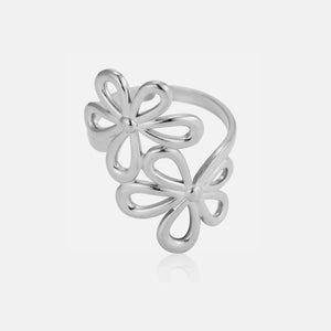 Ring twee bloemen
