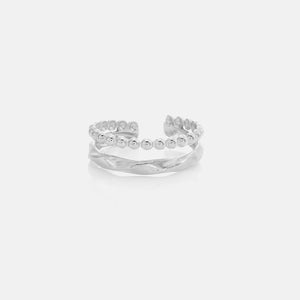 Ring tweelaags gevormd