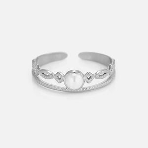 Ring vintage parel