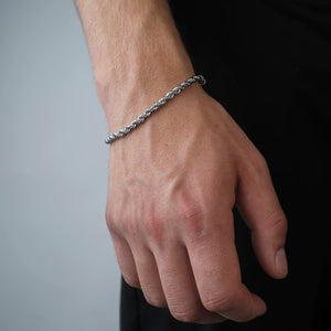 Rope armband 4mm