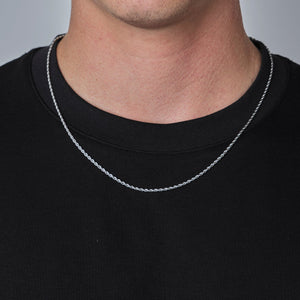Rope ketting 2mm
