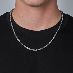 Rope ketting 4mm