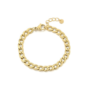 Schakel armband 6mm