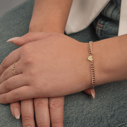 Schakelarmband hart